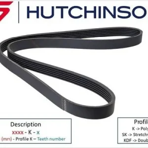 Cena promocyjna Pasek klinowy wielorowkowy HUTCHINSON 1988 K 7