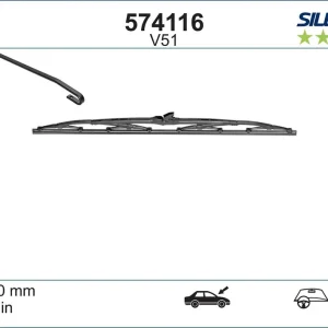 Bestseller Pióro wycieraczki VALEO 574116