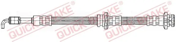 Kup online Przewód hamulcowy elastyczny QUICK BRAKE 58.991