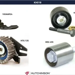 Zestaw paska rozrządu HUTCHINSON KH 518 Bezpieczna płatność