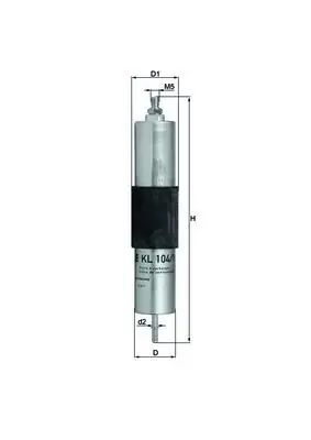 Filtr paliwa KNECHT KL 104/1 Wysoka jakość