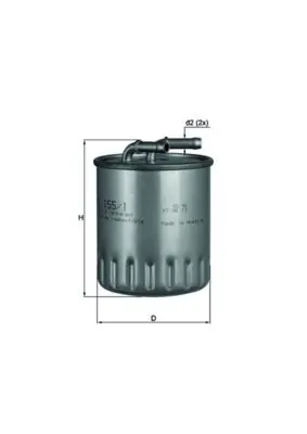 Ekspresowa dostawa Filtr paliwa KNECHT KL 155/1