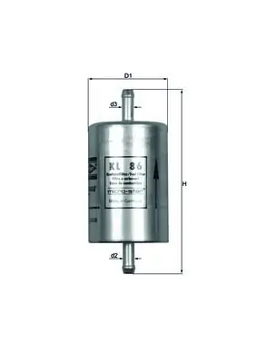 Bestseller Filtr paliwa KNECHT KL 86