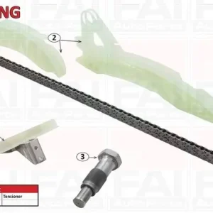 Zestaw łańcucha rozrządu FAI AutoParts TCK118NG 0816H9 Szybka wysyłka