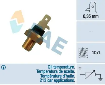 Czujnik temperatury FAE 31610 1H0919563 Cena promocyjna