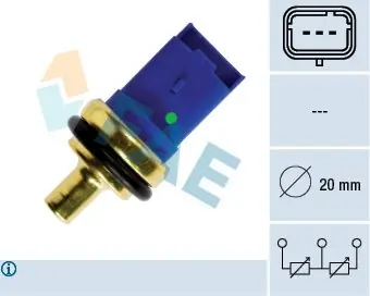 Czujnik temperatury wody FAE 33790 1338C0 Oferta