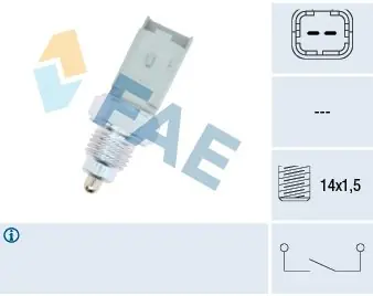 Włącznik świateł cofania FAE 40491 225743 Darmowa dostawa