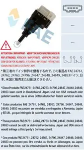 Włącznik świateł stop FAE 24761 1K2945511 Oferta